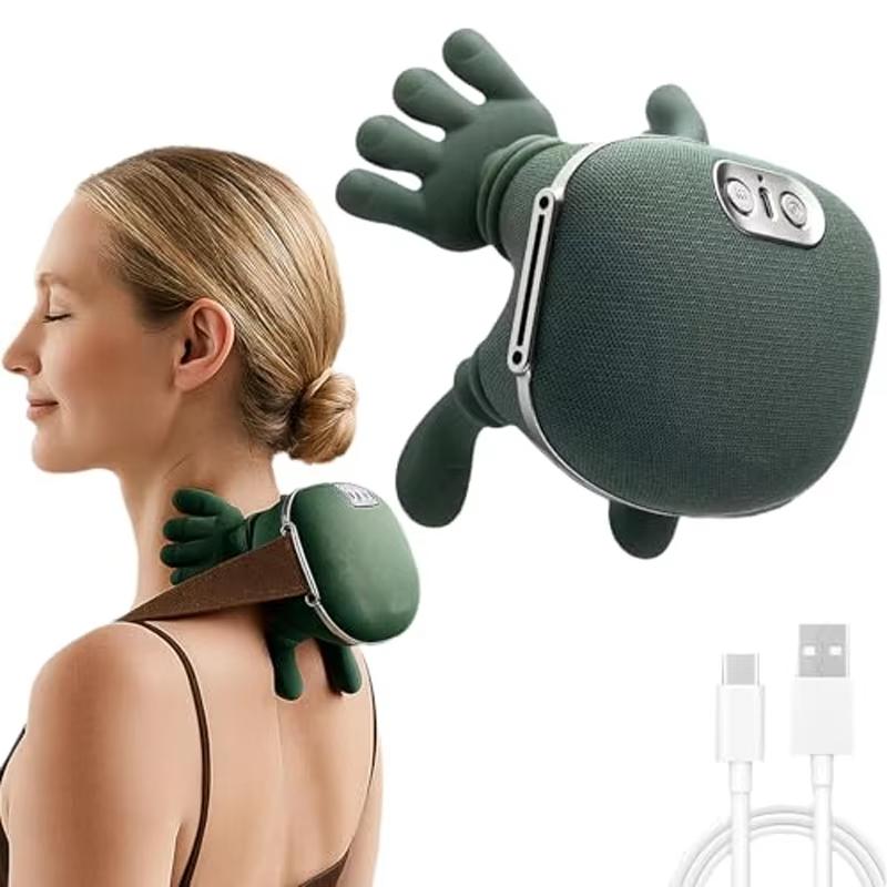 1PC Electric Neck And Shoulder Massager for Neck, Shoulders, Back, And Arms - Great Gift for Home, Office, Or Travel