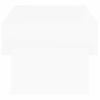 Coffee Table White 105 X 55 X 32 Cm Engineered Wood