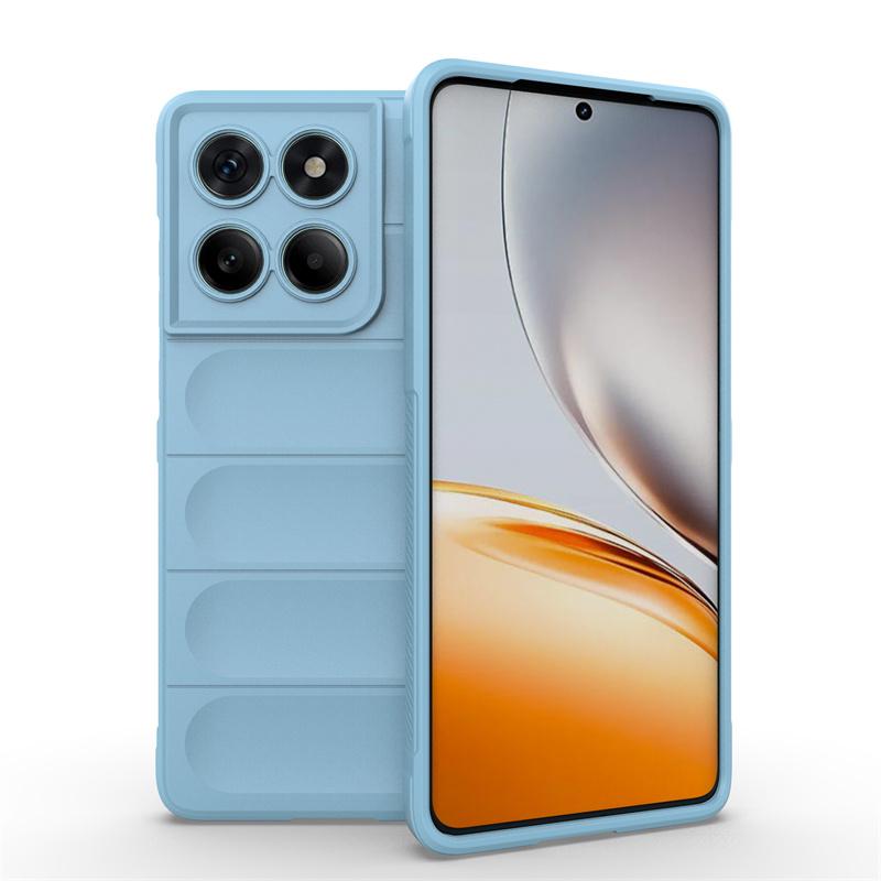 Für Motorola Moto Edge 60 Fusion Hülle Vollsilikon Stoßfest Weiche Rückseite für Edge60 Fusion Kamera Sturzsicher Schutzhülle