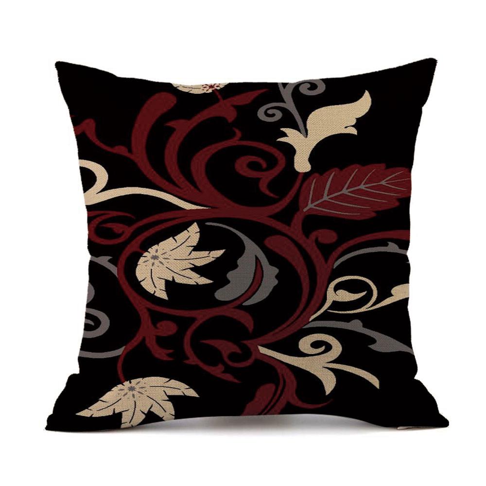 Buy HS Geometric Patterns Cushion Cover Square Pillow Case Home Decor