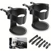 2 Pcs Car Air Vent Drink Cup Bottle Holder Auto Drink Rack Stand For Water Bottles &amp; Ashtray Multifunctional Car Coffee Cup Holder