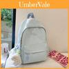 Stylish High-capacity Nylon Backpack For Casual Travel Neutral Design Waterproof