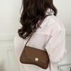 Stylish Retro Flip-Top Bag, Design Armpit Bag for Women Fashion Simple Handheld Stick Bag, Versatile Niche Shoulder Bag