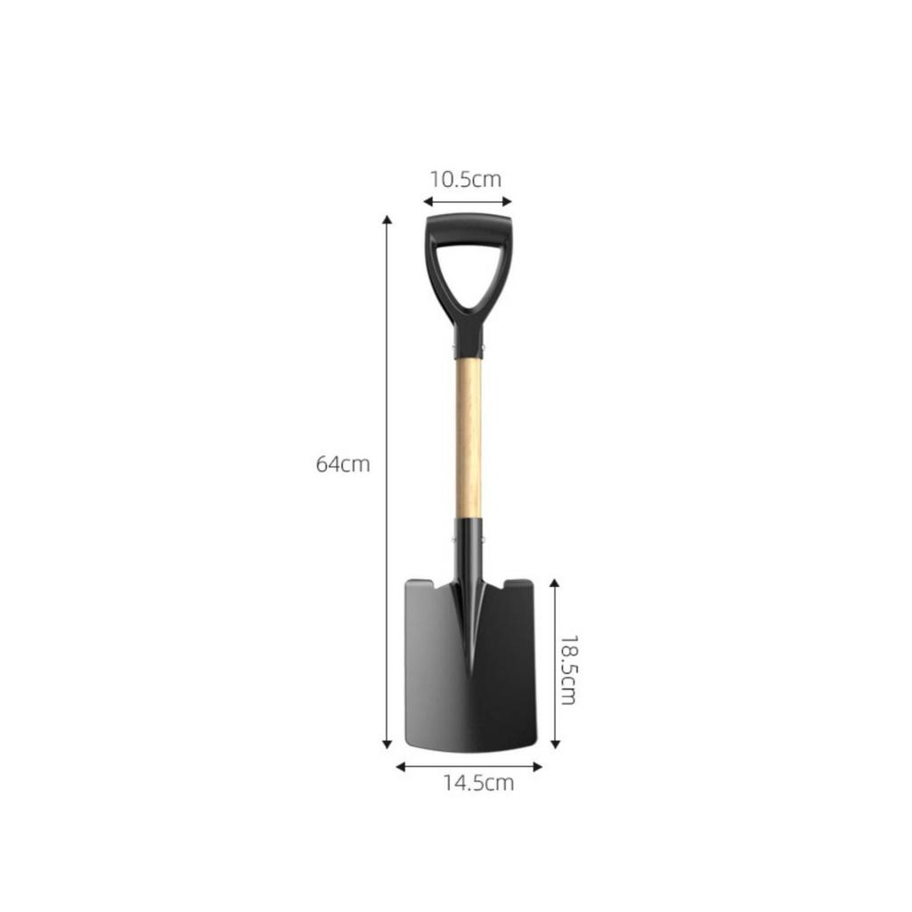 Garden with D-Handle Handheld Wooden Handle Heavy-Duty Tool for Gardeners,