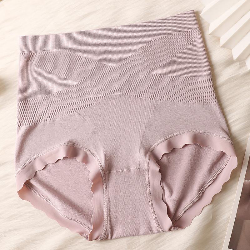 Plus Size Women's X Bandage High Waist Belly Lift Comfortable Seamless Shaping Panties