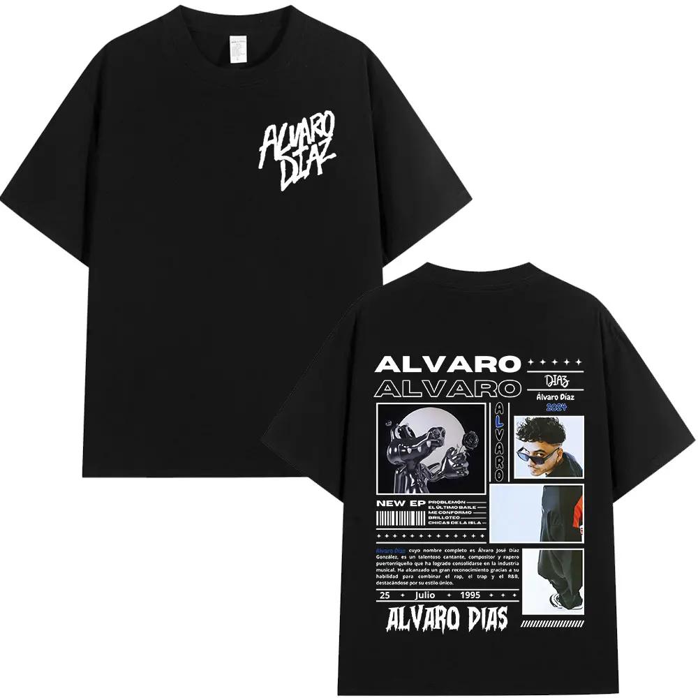 Alvaro Diaz Sayonara Album Grafik T-Shirts Unisex Kleidung Hip Hop Mode Übergroßes Kurzarm-T-Shirt Freizeit-T-Shirts