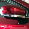 For Mazda CX8 CX-8 2017 2018      2024 Chrome Car Side Door Rearview Mirror Strip Cover Trim Accessories