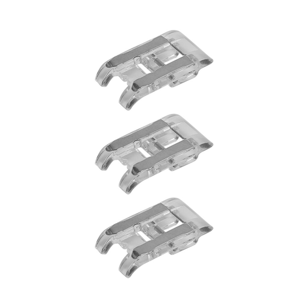 3Pcs Presser Foot Wear Resistance Long Term Use Sewing Tools for Replace Old Sewing Machine Accessories