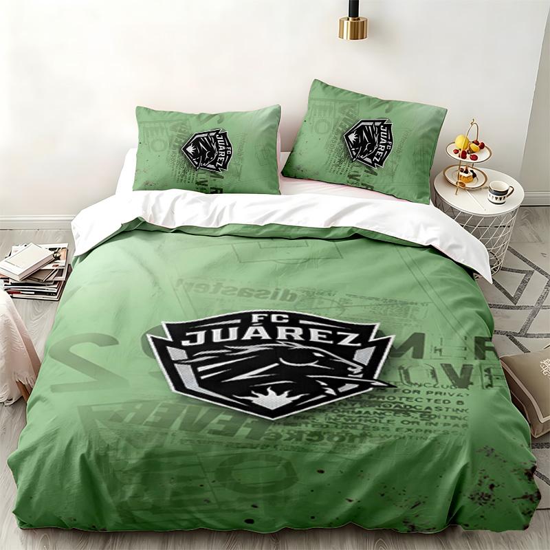 FC Juarez 3pc set Perfect for bedroom use Comfortable bedding set includes a duvet cover and two pillowcases Ideal birthday or Christmas gift