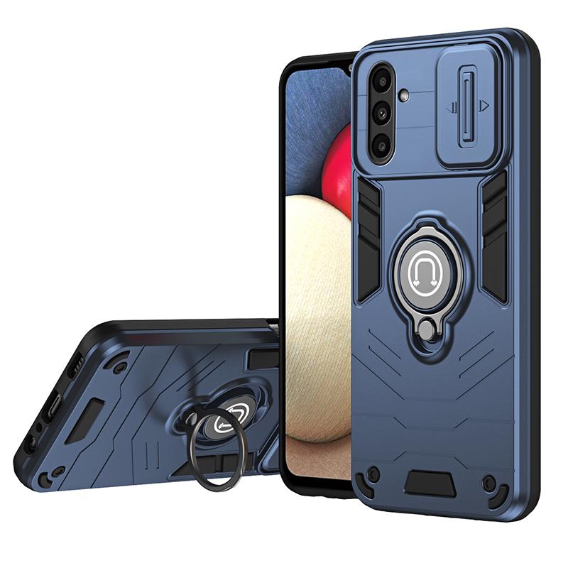 For Samsung A14 Shockproof Armor Funda Cases For Samsung Galaxy A14 Slide Lens Protect Case Magnet Charge Men's Phone Cover Capa