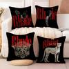 Fashion Brand RRHUDEs Cushion Cover Soft Plush Fabric DoubleSided Printed Sofa Cushion Cover for All Seasons Home Decor Gift