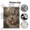 DIY 3D Pearl Diamond Painting Art Set Cute Bird Harvesting Berries Home Decor Art Set Wall Art