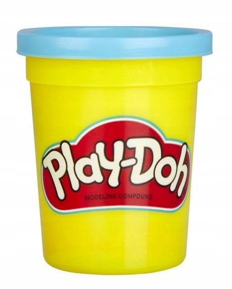 Play-Doh Ciastolina Tuba Zestaw 12 Szt Tub Masa Plastyczna Niebieska