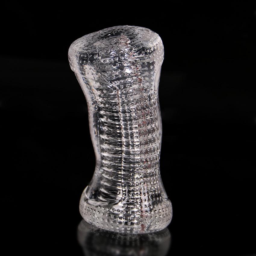 Silicone Transparent Vagina Pussy Masturbation Products Man Sex Toys Men Work Out Endurance Exercise Adult Sexual