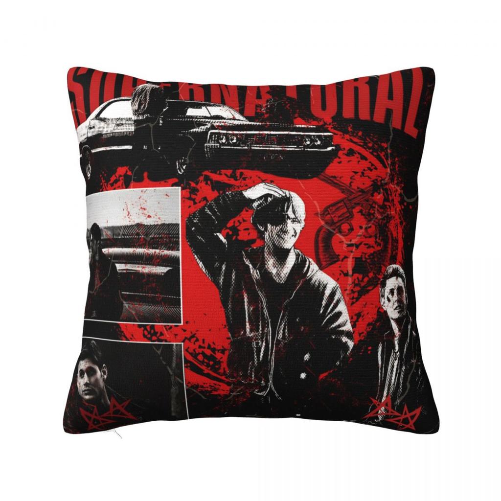 Dean Winchester Supernatural Television Pillow Cover Soft Pillow Case Cushion Cover Pillowcases For Sofa Bedroom Home Decor