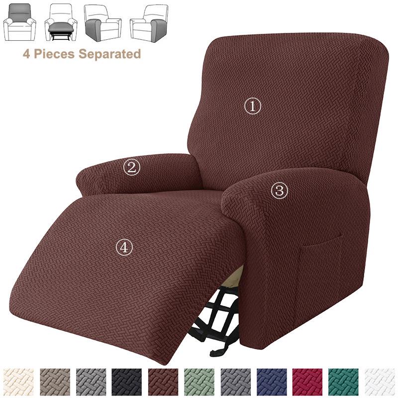 Thickened Non-Slip Sofa Cover for Massage Recliner Chair, Pet & Dirt Resistant.