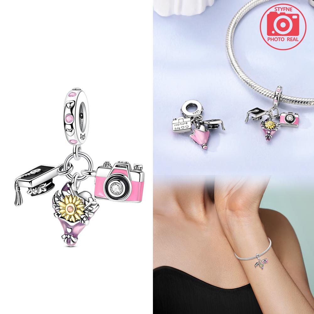 New Copper Colors Afternoon Tea Pendant Fit Copper Colors Original Bracelets Diy Birthday Jewelry Gift