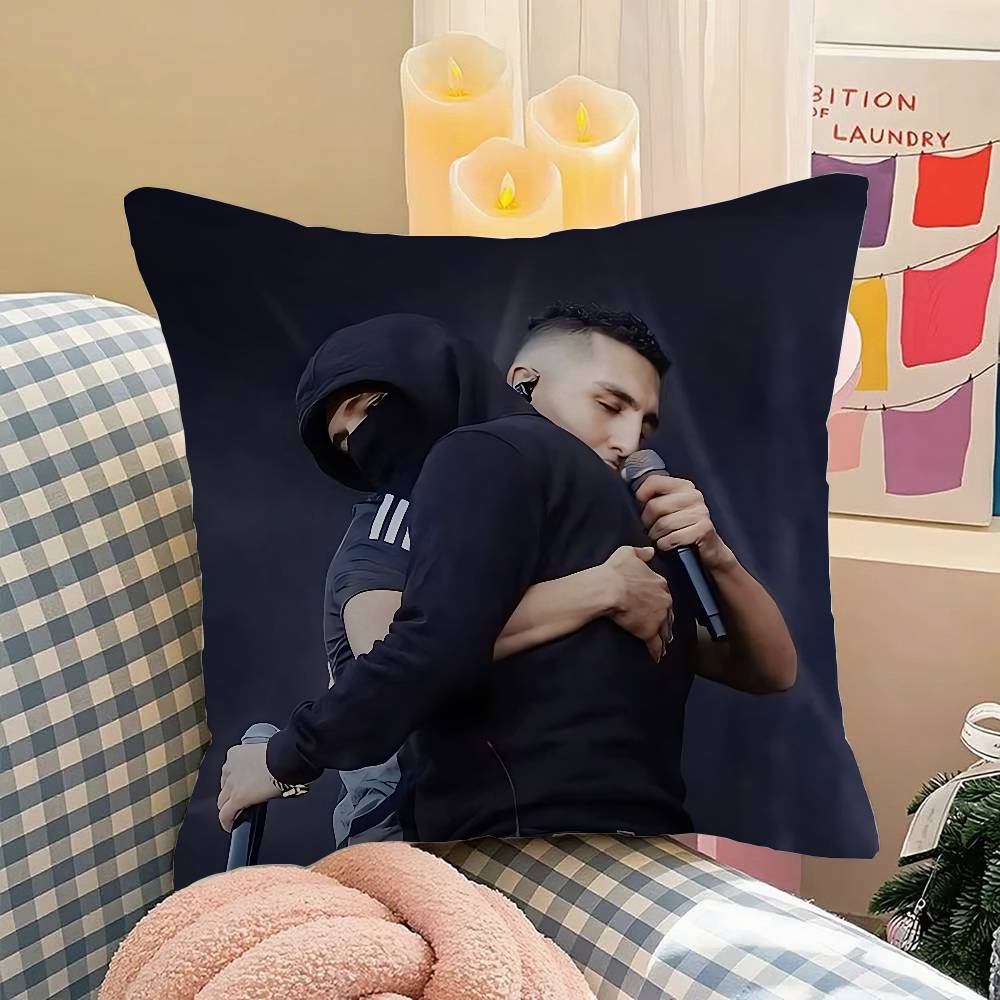 Rapper B-Beny J-Jr Pillow Case Cushion Cover Soft Cute Throw Pillow Case For Car Sofa Pillowcase Polyester With