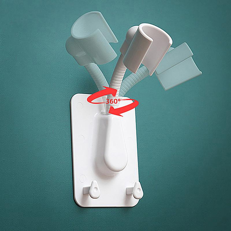 A Shower Bracket Without Punching Adjustable Head Hanging Seat Children'S Rain Lotus Canopy Fixed Wall Portable Household Gift