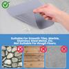 Shower Drain 2 Pcs Silicone Tub Stopper Floor Drain Covers Hair Catcher Grey Square 8.27 Inch Shower Stopper Sewer Mat Drains Plugs Silicone Mat for