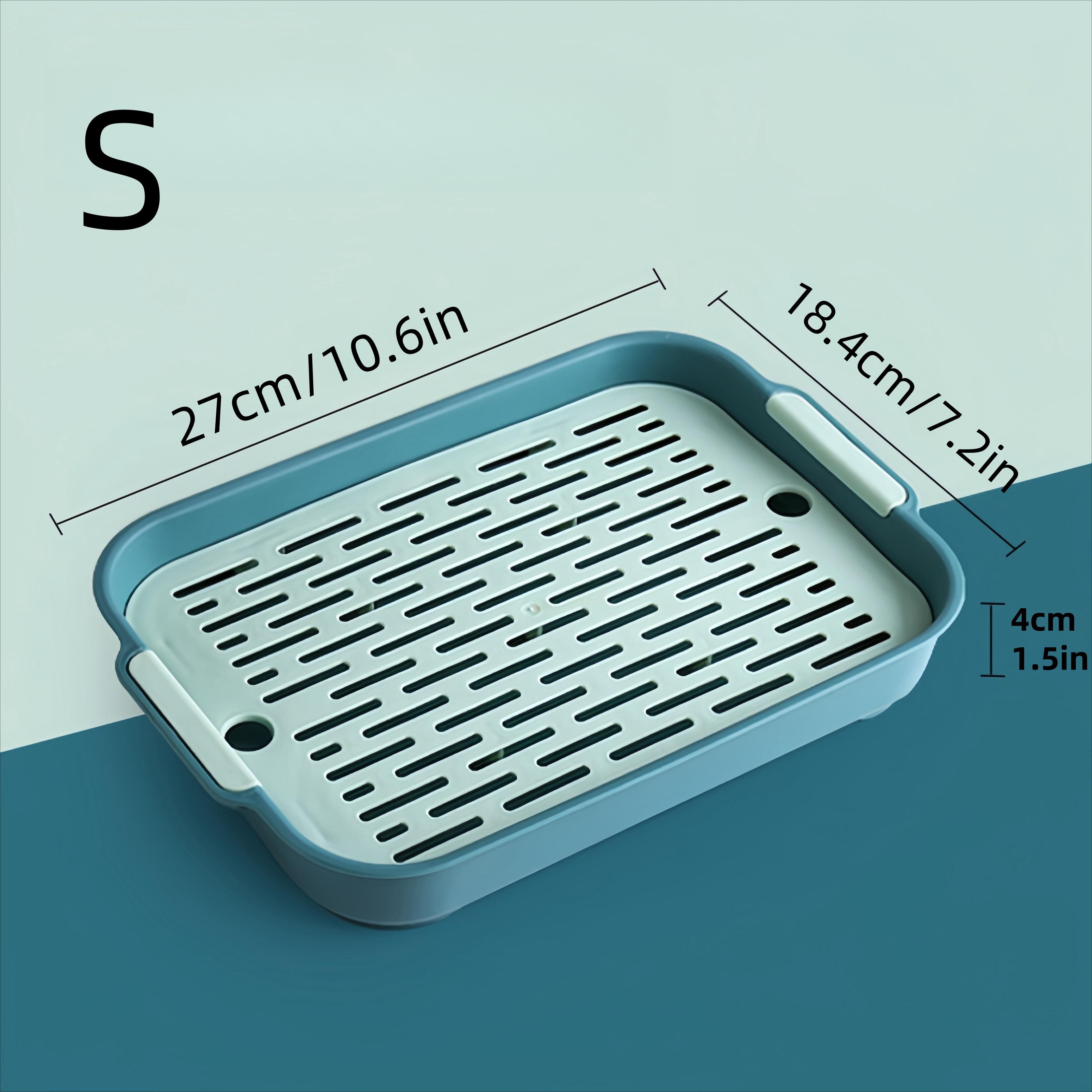 

1 шт. Легко использовать лоток для кроличьего туалета - Маленький пластиковый туалетный лоток для хомяков, хорьков, кошек, морских свинок и голландских свинок. Лоток для туалета для домашних животных S зелёный