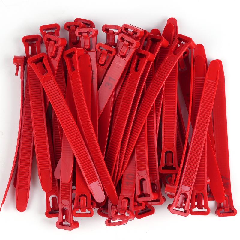 

50 шт./100 шт. Регулируемые кольца для лап кур 5 цветов Диаметр Курица Птица Гибкие Втягивающиеся кольца для лап Карточка для маркировки птицы 50pcs красный