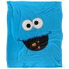 Sesame Street Face Cookie Monster Blanket