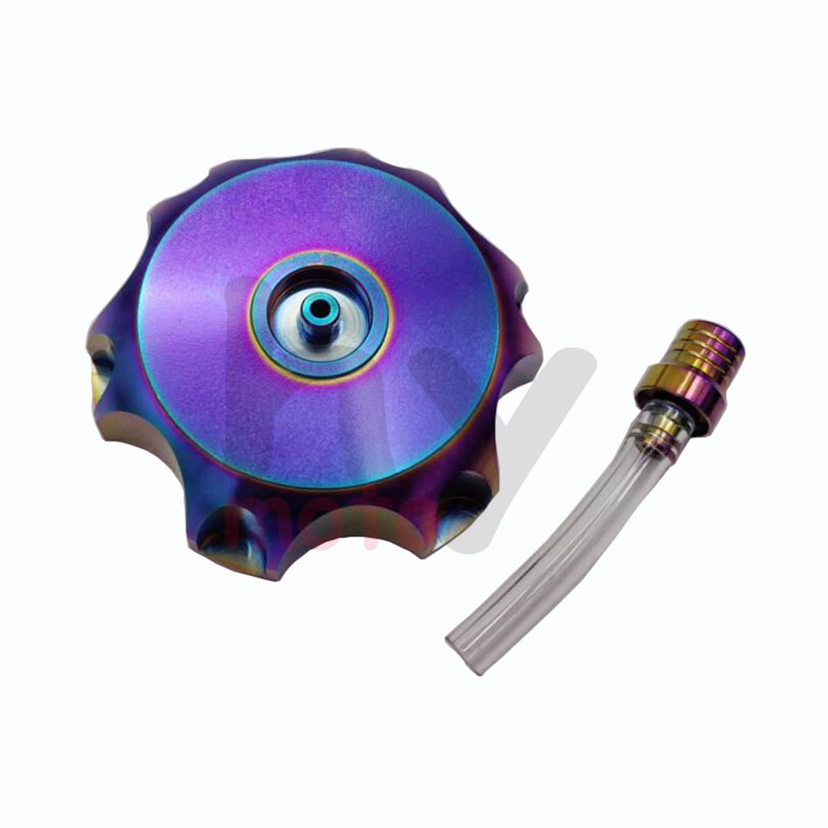 Universal 50mm CNC Aluminum Racing Gas Fuel Tank Cap With Vent Cap For Yamaha Kawasaki Honda KTM Suzuki Motorcycle Dirt Bike ATV Fuel tank cap