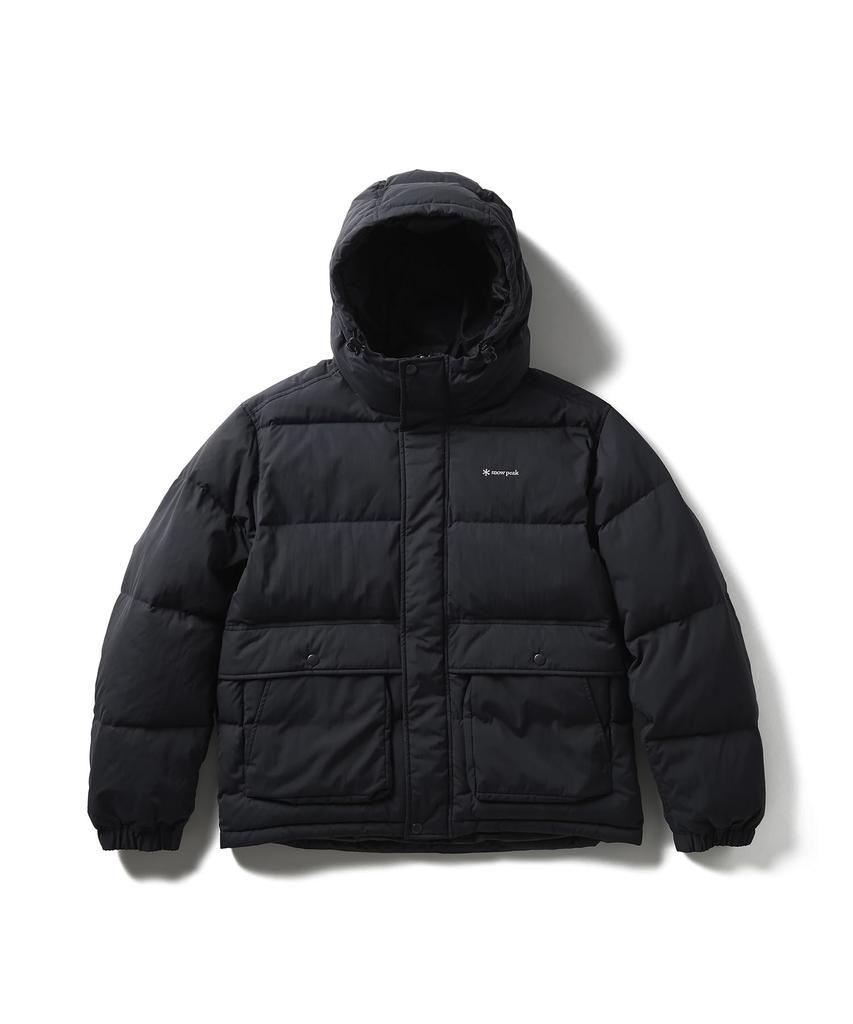 Snow Peak Everyday Down Jacket and Size M JK-25AU001, Outerwear, Down-Insulated, Men's Women's, Black,