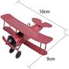 3pc Vintage Metal Planes Model Iron Retro Aircraft Glider Biplane Pendant Model Airplane Kids Toy,Christmas,Home Decor,Ornament,Desktop Decoration