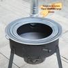 Portable Outdoor Firewood Stove For Rural and Household Use