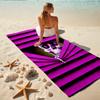 1Pc Skull Through Blinds Beach Towel Quick Dry Multiuse For Beach Pool Gym Yoga Home Travel Christmas Halloween Xmas Gift G1148