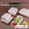 Biodegradable Corn Starch Square Food Container, 650ml