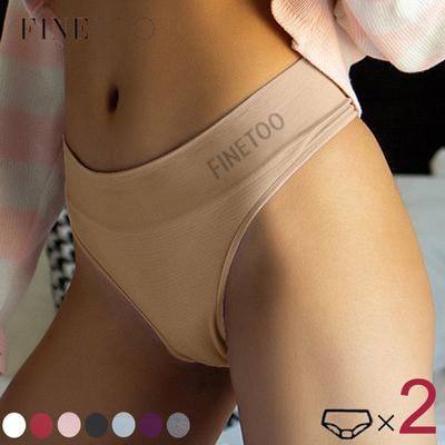 2 Teile/satz Frauen Höschen G-string Brief Muster Thongs Hohe Aufstieg Sexy Nahtlose Unterwäsche Weibliche Baumwolle Unterwäsche Mode Dessous
