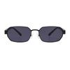 2320 Small Square Metal Sunglasses - UV400 Protection Retro Chic Sun Glasses for Men and Women, European American Fashion 509333