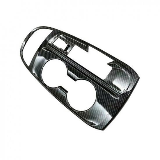 Fits Chevrolet Equinox 2017- ABS carbon fiber console Gear shift panel trim