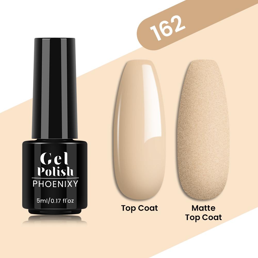 PHOENIXY 80 Farben Nagel-Gel-Nagellack, 5 ml, UV-LED-Farb-Nagelkunst-Hybrid-Nagellack, Liner-Gel, Maniküre-Kunst, semi-permanent, glitzernd, glänzende Farben-Gel