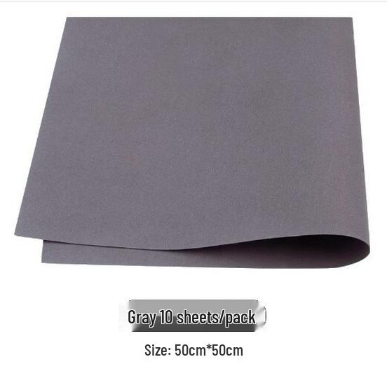 Placă mare din spumă EVA 50x50cm, grosime 1mm, pentru meșteșuguri DIY și proiecte educaționale.