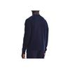 Under Armour Solid Color Crew Neck Sweater Men Tops Midnight-Blue 1373684-410