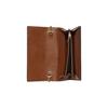 Gucci Jackie 1961 Gold Lock Monogram Canvas And Leather Chain Wallet On Chain Women Shoulder Bag Blue Brown 652681-2KQGG-8375