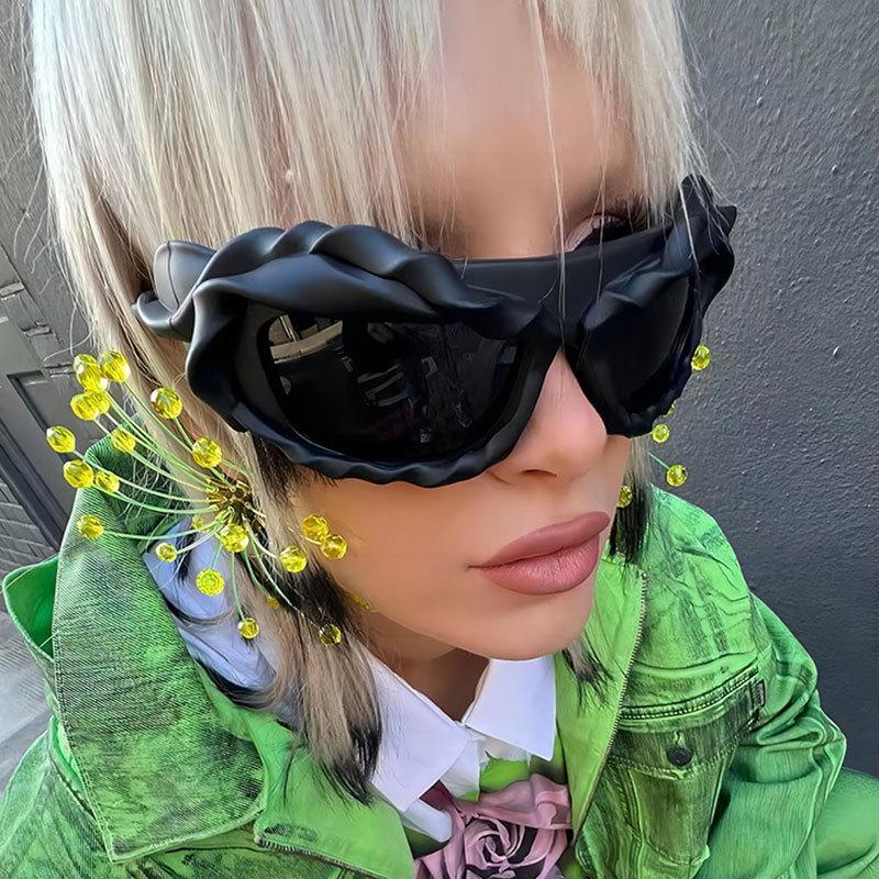 Y2K Sunglasses Women Fashion UV400 Protection Future Tech Sun Glasses Men Outdoor Eyewear Oculos De Sol