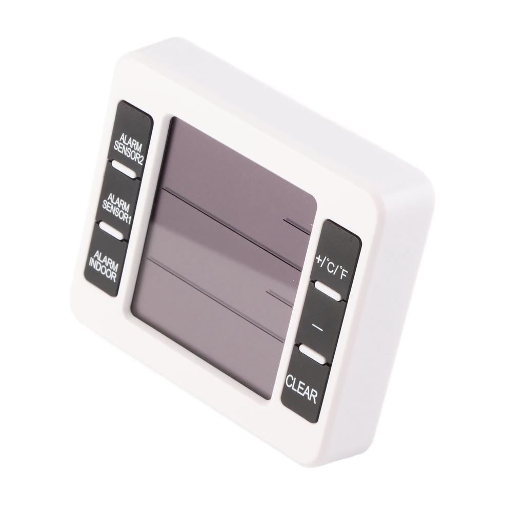 Room Thermometer Large Screen Celsius Fahrenheit Switch Highest Lowest Record Humidity Sensor for