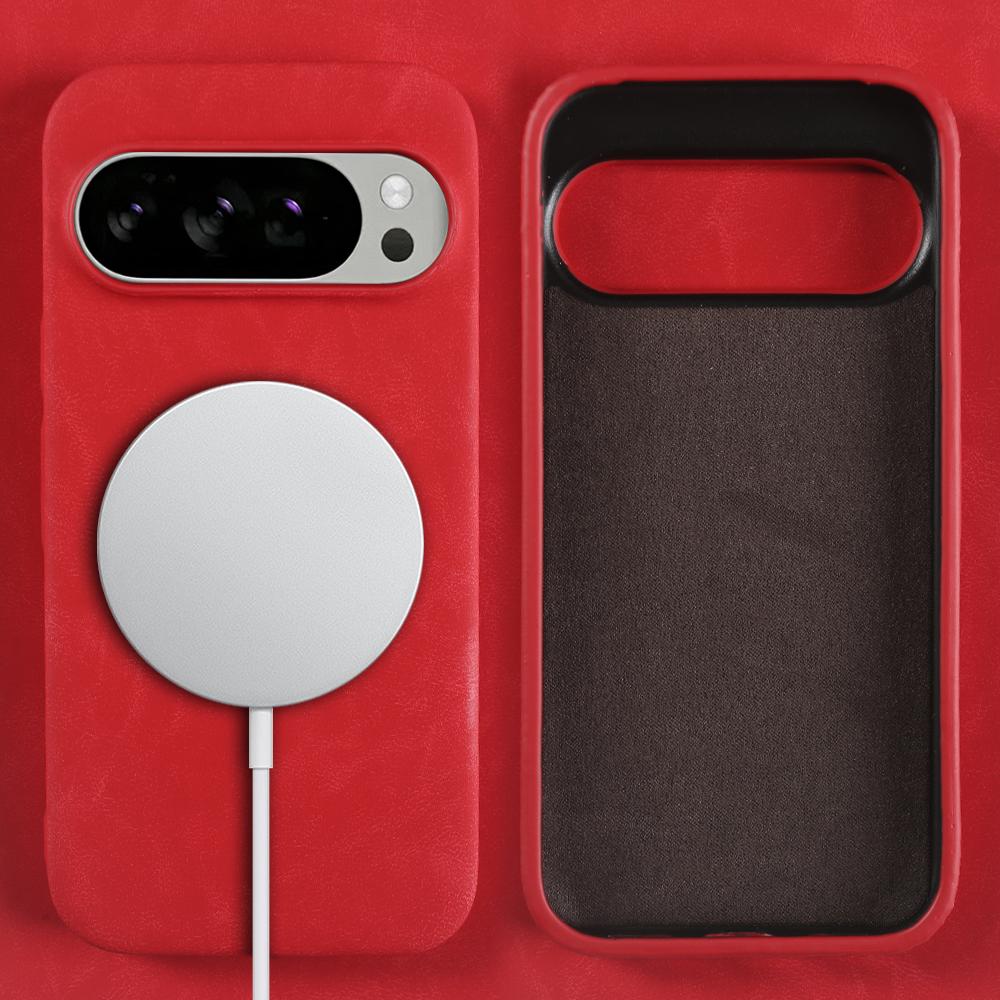 For Magsafe Case For Google Pixel 10 Pro XL 10A 9 Pro XL 9A 8 Pro 8A 7A 6A 5A 5 6 7 Pro Premium Leather Case Phone Back Cover