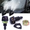 Car Wiper Spray Hose Set Black Flexible Hose Car Windshield Wiper Washer Nozzle T/Y/I Washer Connector Pipe Wipers Accessories