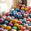 Mixed Metal Balloons: 5, 10, 12, 18, 36-Inch Party Decorations