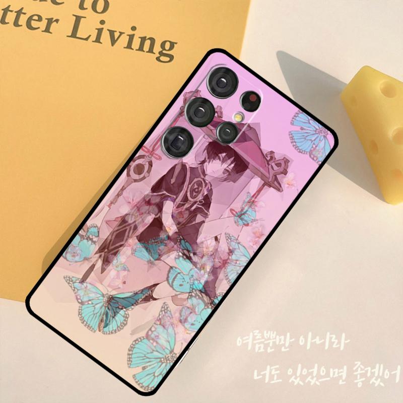 Scaramouche Genshin Impact Phone Case For Samsung Galaxy S24 S25 Ultra S9 S10 S20 S22 S21 Plus S23 FE Back Cover Shell