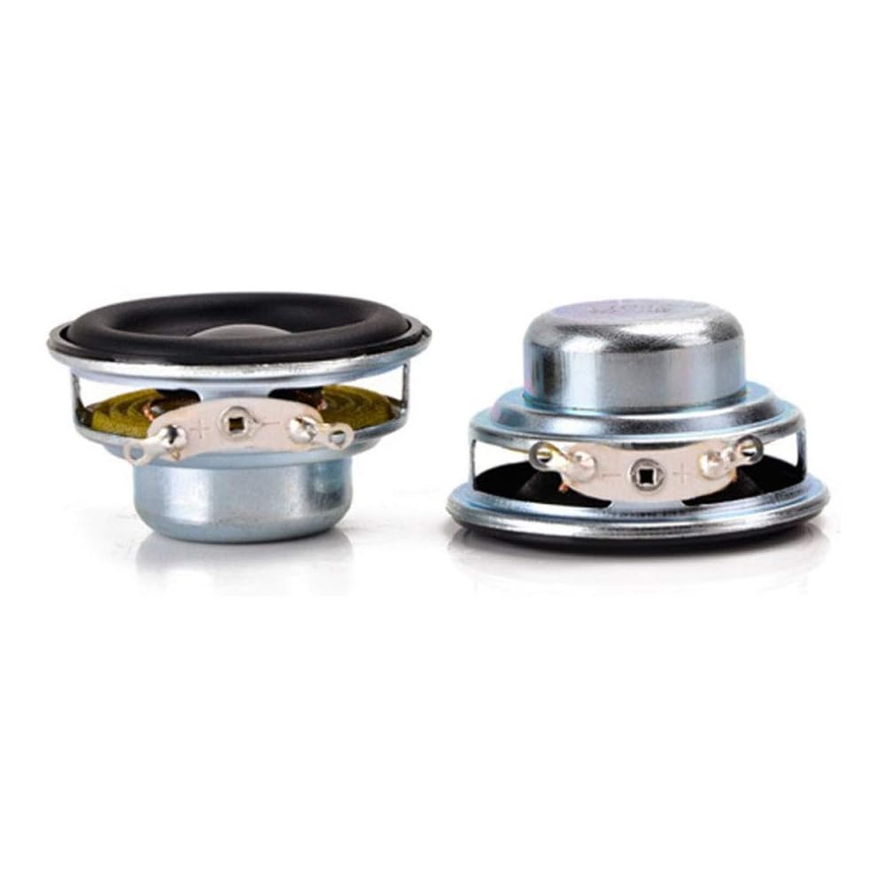 2pcs 40mm O Full Range 16 Core 4 Ohm 5W Speakers for Home Theater Electronic Component Storage