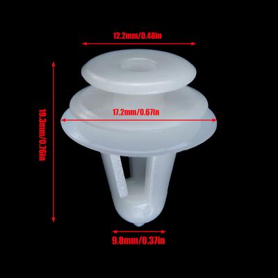 Door Trim Panel Retainer Trunk Side Trim Clip 67771-02030 for Toyota 4Runner Camry Land Cruiser Sienna Corolla Lexus LS400 LX450