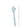 Pink White Plush Cat Toy, Long Worm Kitten Teaser with Bell, Interactive Pet Chew Play Toy for Cats Gift