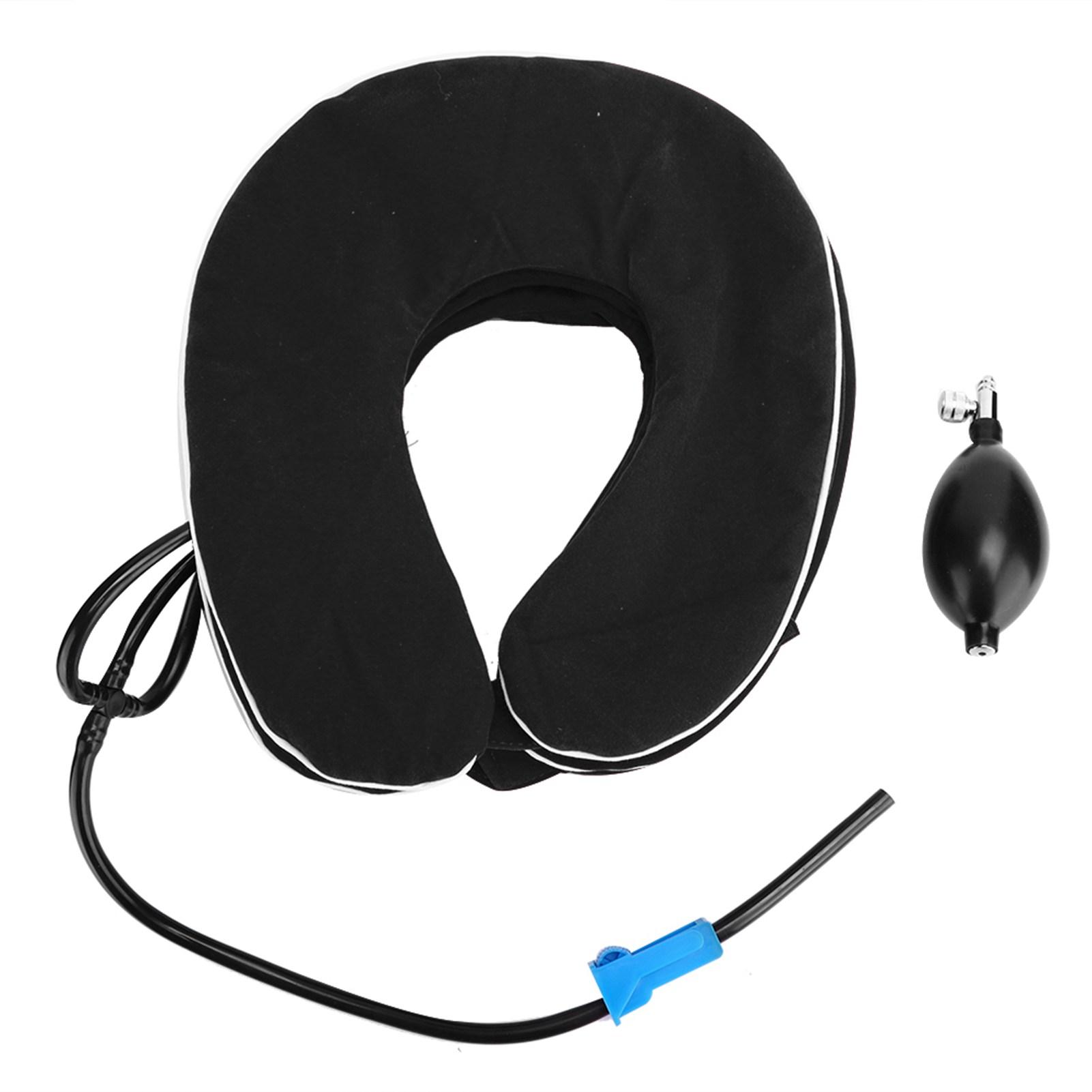 

Neck Support Brace Inflatable Cervical Collar Adult Home Neck Stretching Devices Traction Support Brace синий